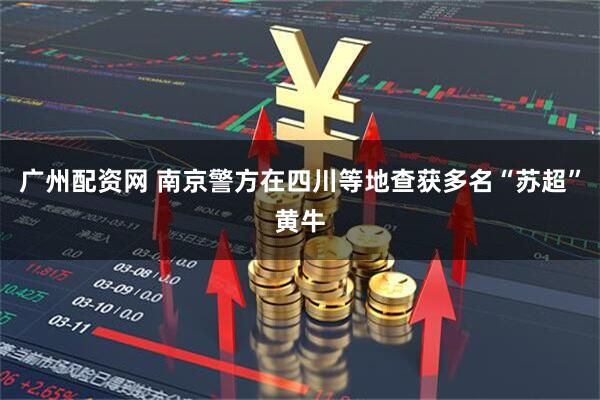 广州配资网 南京警方在四川等地查获多名“苏超”黄牛